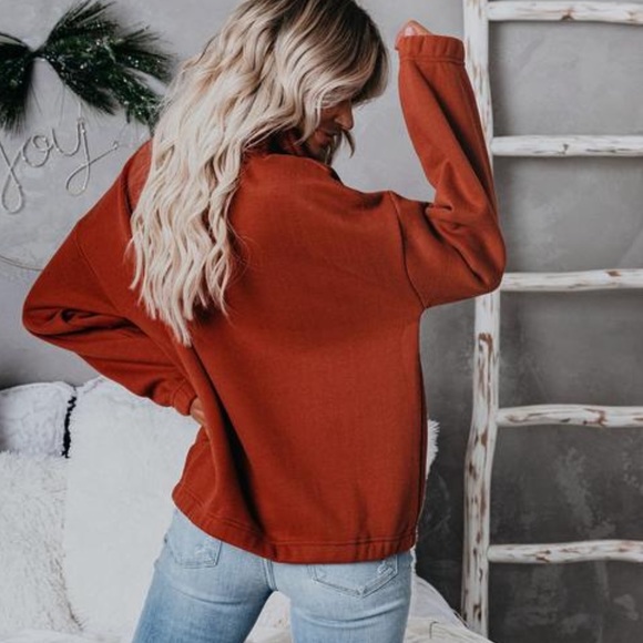 Half Zip Jacket - Copper - Picture 2 of 2